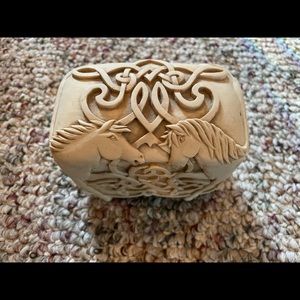 Celtic horse jewelry/storage box